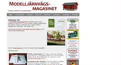 Desktop Screenshot of mj-magasinet.se